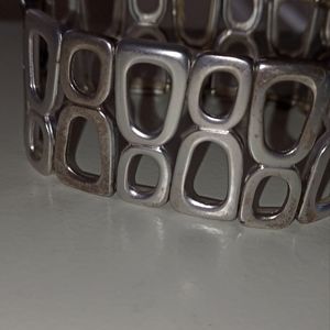 Vintage silver color bracelet.